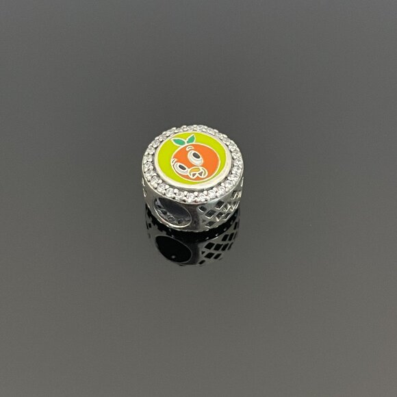 Pandora Disney Epcot Flower & Garden Festival Orange Bird Exclusive Dangle Charm - Picture 4 of 7